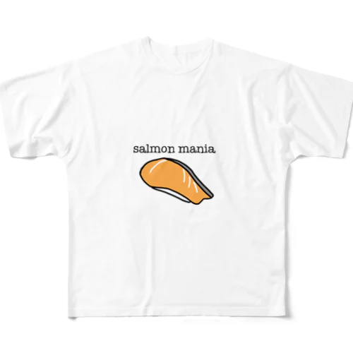 サーモンマニア。 All-Over Print T-Shirt