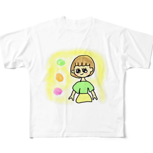 summer フルグラフィックTシャツ