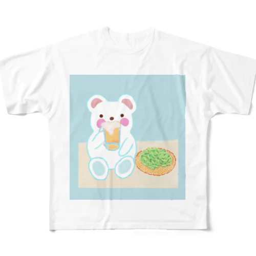 のんびり～♡ フルグラフィックTシャツ