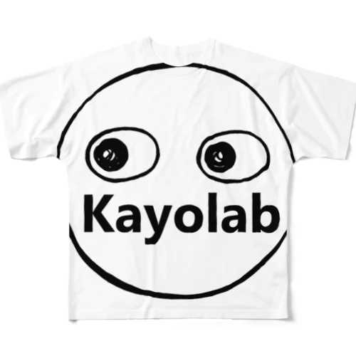 Kayolabくん フルグラフィックTシャツ