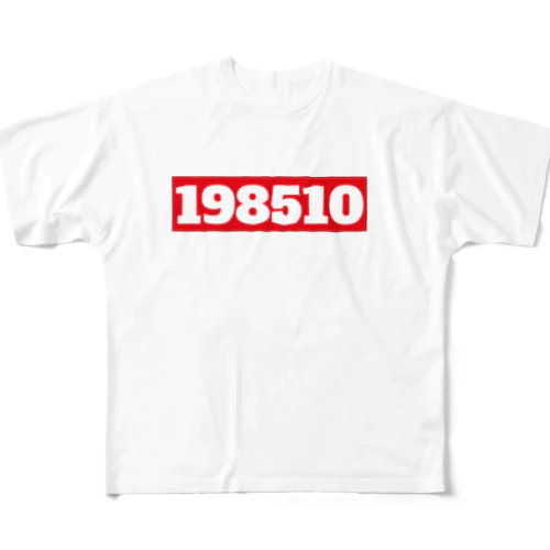 バースデーアピール１９８５年１０月 All-Over Print T-Shirt