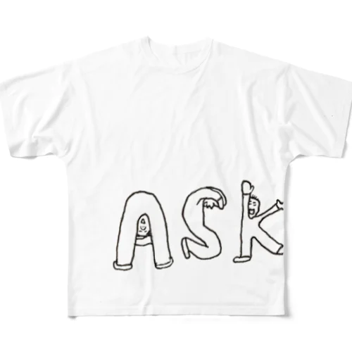 ASK フルグラフィックTシャツ