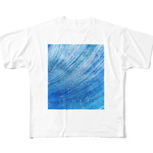宇宙の風 / Space Wind フルグラフィックTシャツ