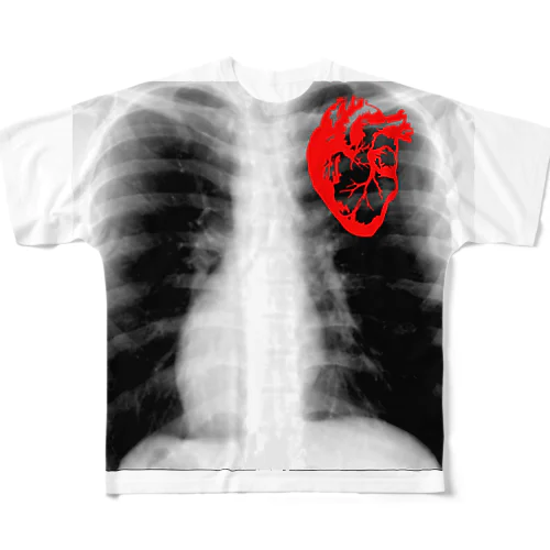 X-ray All-Over Print T-Shirt