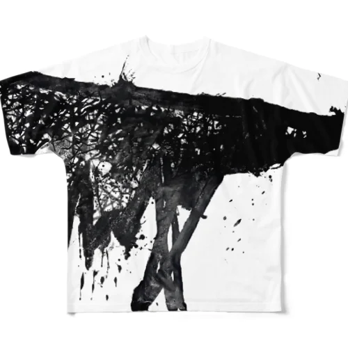 water monster All-Over Print T-Shirt
