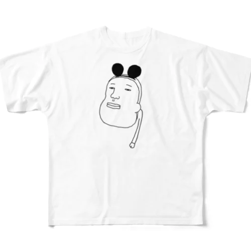 無口人 All-Over Print T-Shirt