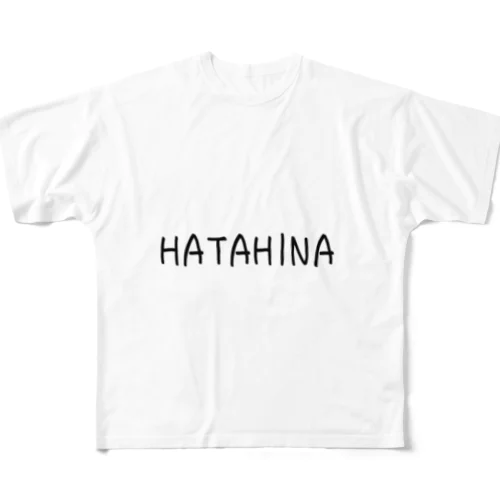 HATAHINA フルグラフィックTシャツ