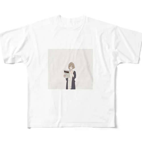 roomwear+chiharu All-Over Print T-Shirt