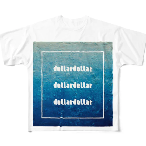 dollardollar wall フルグラフィックTシャツ