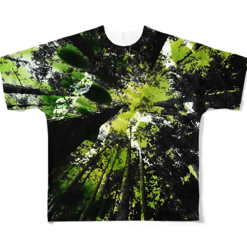 Nature nowadays  フルグラフィックTシャツ