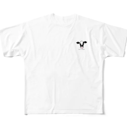 牛さんグッズ🐄 Dairy farmer フルグラフィックTシャツ