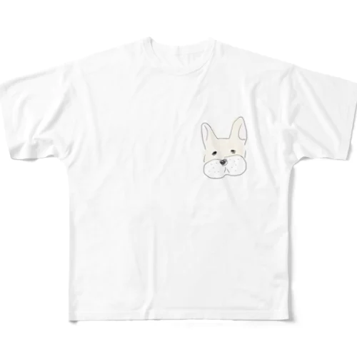 たそがれフレブル All-Over Print T-Shirt