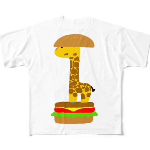 キリンバーガー All-Over Print T-Shirt