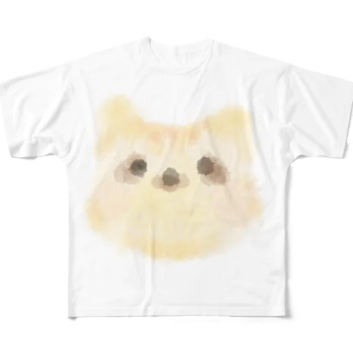 ほわほわねこ フルグラフィックTシャツ