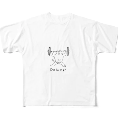 マッスルメン All-Over Print T-Shirt
