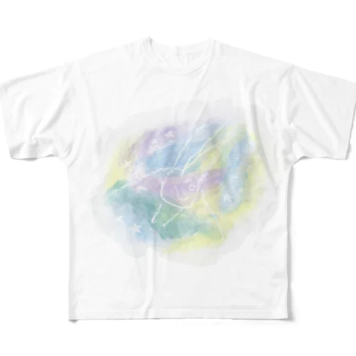 グリッダーウサチャンTシャツ All-Over Print T-Shirt