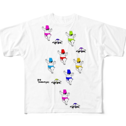 BIO SUMOTORI v2 All-Over Print T-Shirt