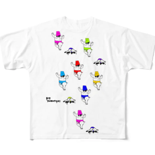 BIO SUMOTORI v2 All-Over Print T-Shirt