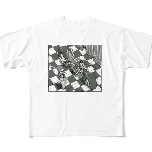 真東京帝國ドラッガー フルグラフィックTシャツ