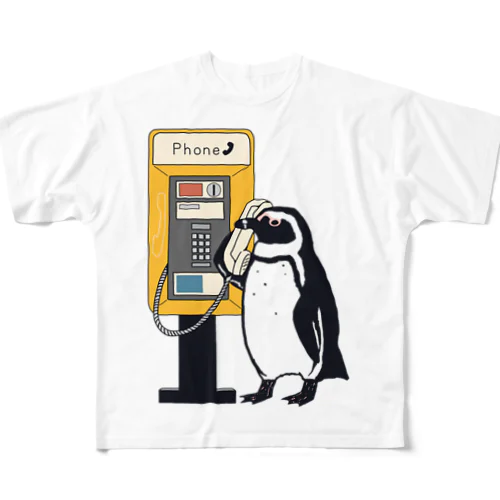 ケープペンギン・トーク フルグラフィックTシャツ