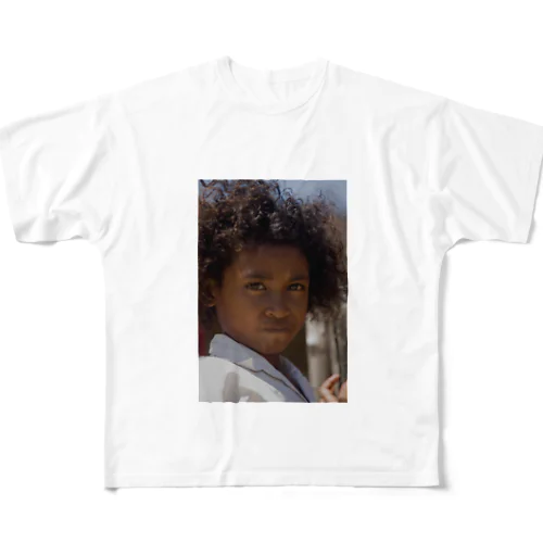  young boy Tee フルグラフィックTシャツ