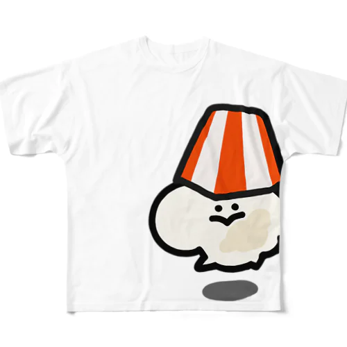 つぶお フルグラフィックTシャツ