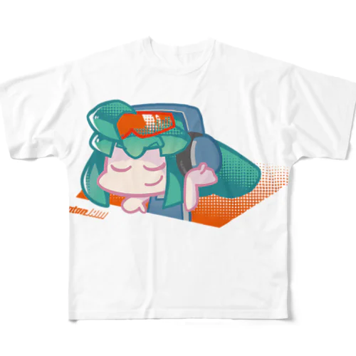 atanJAM フルグラフィックTシャツ