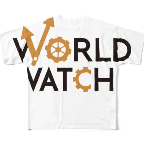 WORLD WATCH 풀그래픽 티셔츠