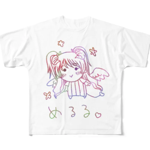 悪魔っ娘メルルちゃん フルグラフィックTシャツ