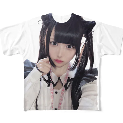 ゴミカスにゃん All-Over Print T-Shirt