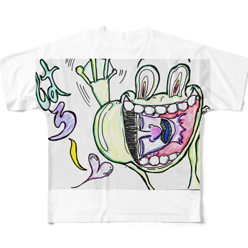 しょごガエル All-Over Print T-Shirt