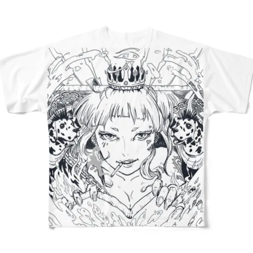 Ezye フルグラフィックTシャツ