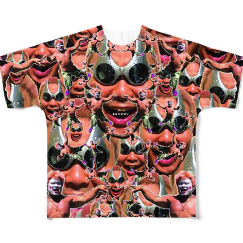 SARUTOBI FLEX All-Over Print T-Shirt