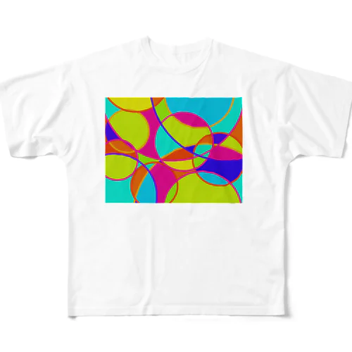 からふる丸丸 All-Over Print T-Shirt