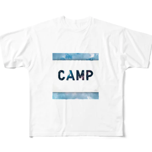 CAMP フルグラフィックTシャツ