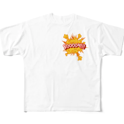 BOOOM!! フルグラフィックTシャツ