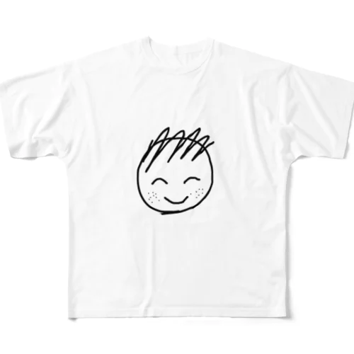 おハゲくん All-Over Print T-Shirt