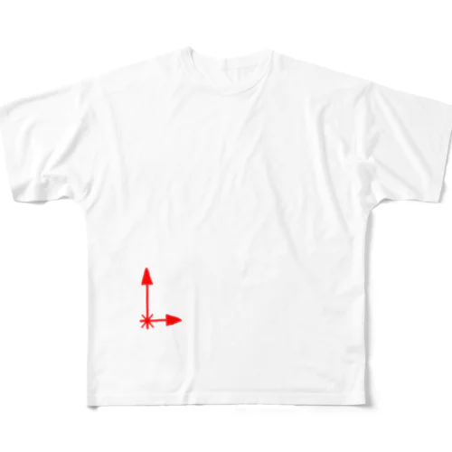 原点 All-Over Print T-Shirt