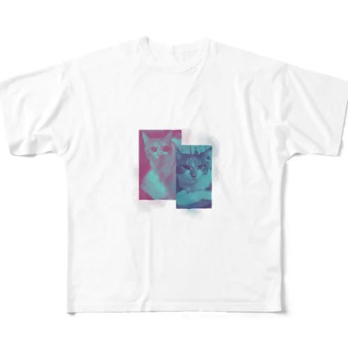 ミニーグラフィックA All-Over Print T-Shirt