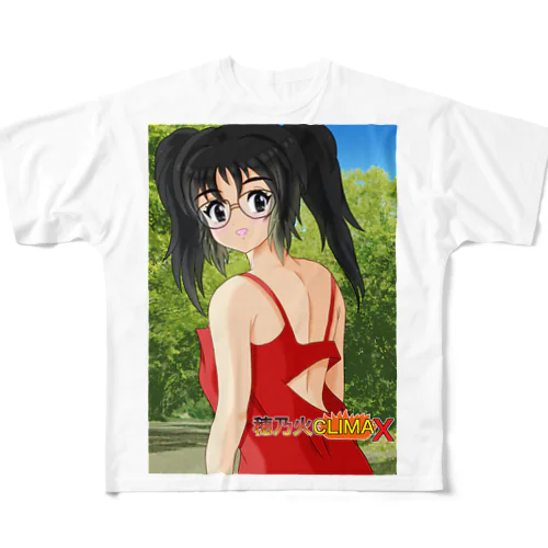 君の微笑み・・！ フルグラフィックTシャツ