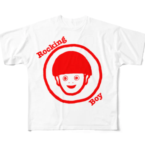 Rocking Boy All-Over Print T-Shirt