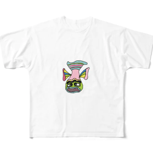 ギヤギョ魚 フルグラフィックTシャツ