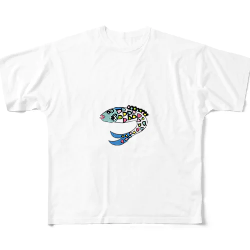 シースルーさかなくん All-Over Print T-Shirt