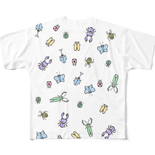 昆虫 All-Over Print T-Shirt