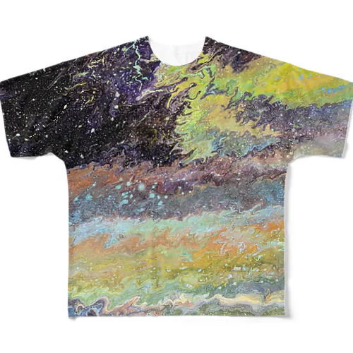 未知なる惑星 All-Over Print T-Shirt