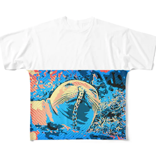 ヘビが All-Over Print T-Shirt