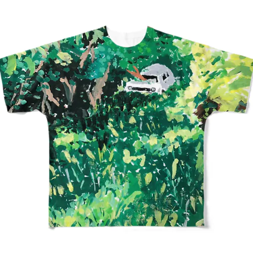 廃車 All-Over Print T-Shirt