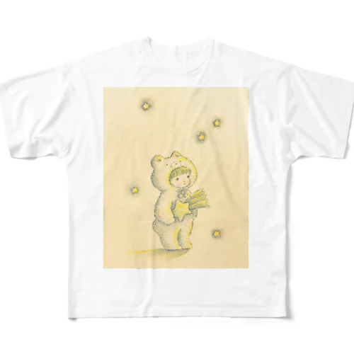 泣きむしシロクマちゃん All-Over Print T-Shirt