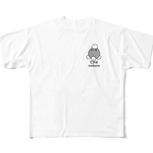 メタン All-Over Print T-Shirt