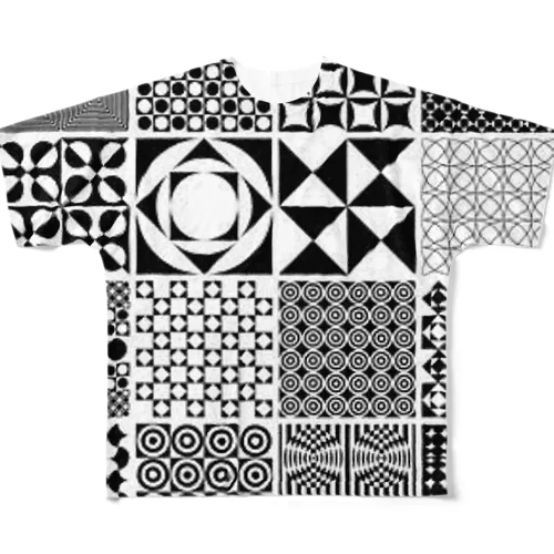 幾何学シリーズ All-Over Print T-Shirt